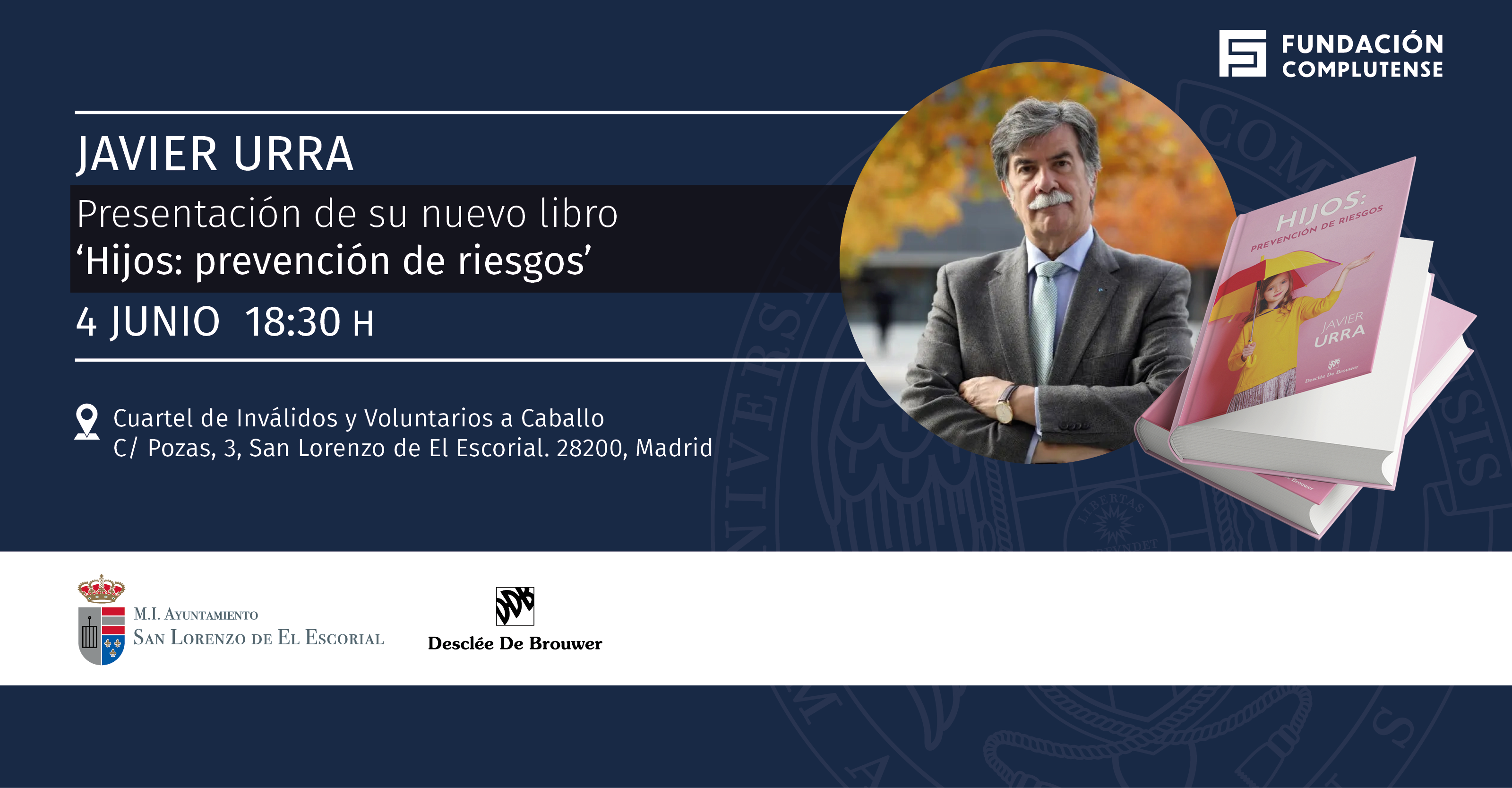 Presentación del libro de Javier Urra "Hijos: prevención de riesgos"